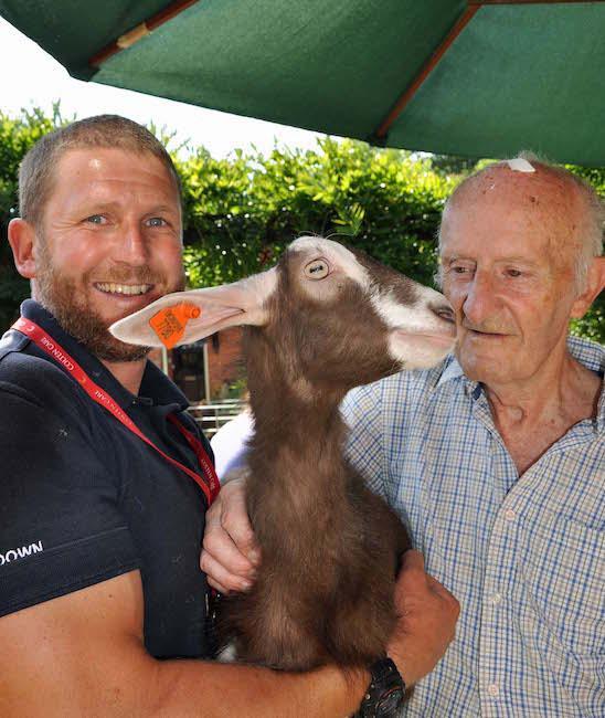 Therapeutic effect of animals at Court Lodge