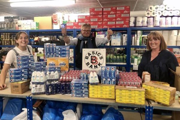 New Forest food bank appreciates support from Colten Care