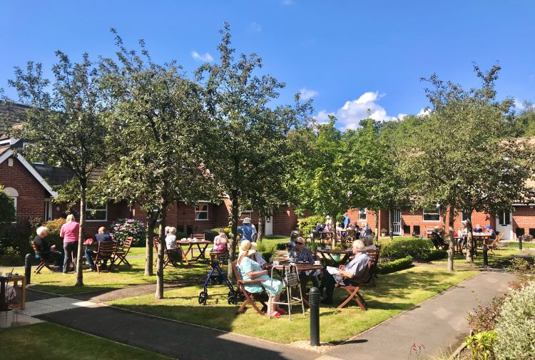 New Forest Colten Care homes and the National Garden Scheme