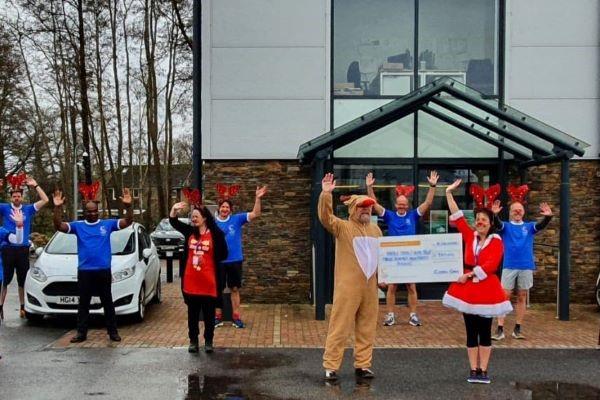 Colten Care reindeer raise funds for disability charity