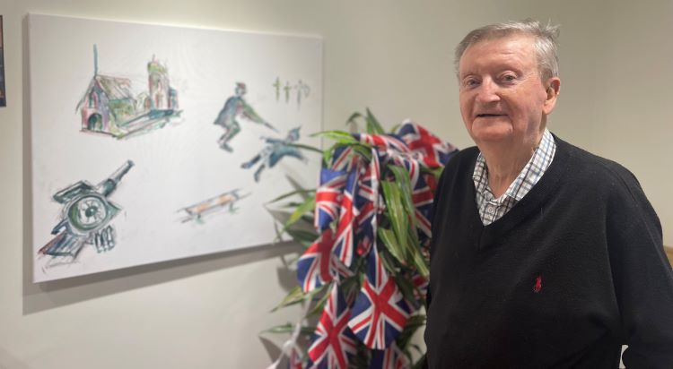 Colten Care homes New Forest residents make tributes for Remembrance