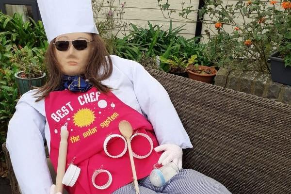 Linden House Lymington wins annual scarecrow competition