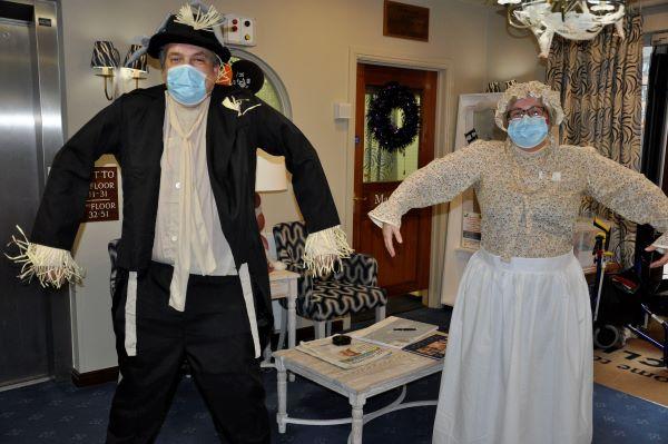 Farmer Giles scarecrow