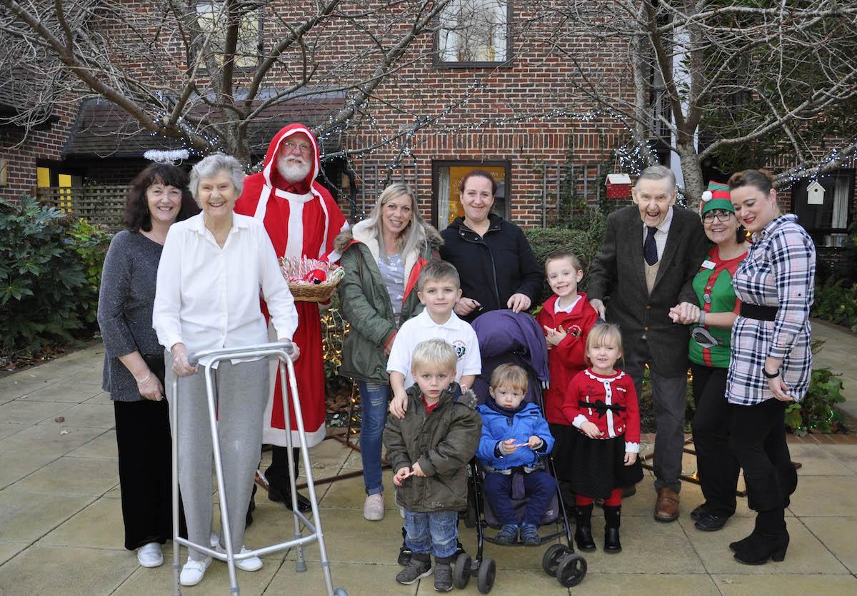 The winterland wonderland market at Colten Care's Woodpeckers in Brockenhurst attracted visitors from across the community.