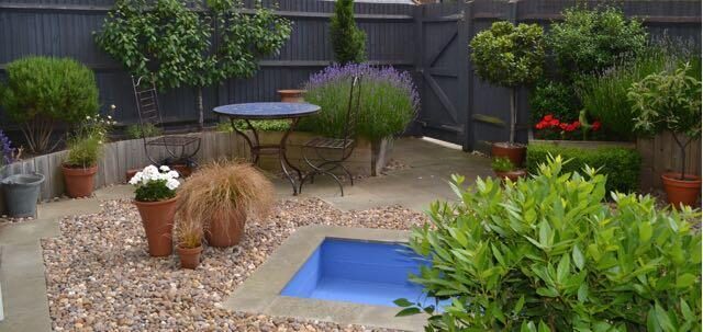A small garden in Milford