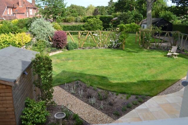 Back garden in the New Forest