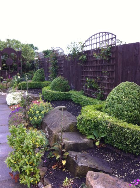 A strong design underpins the garden