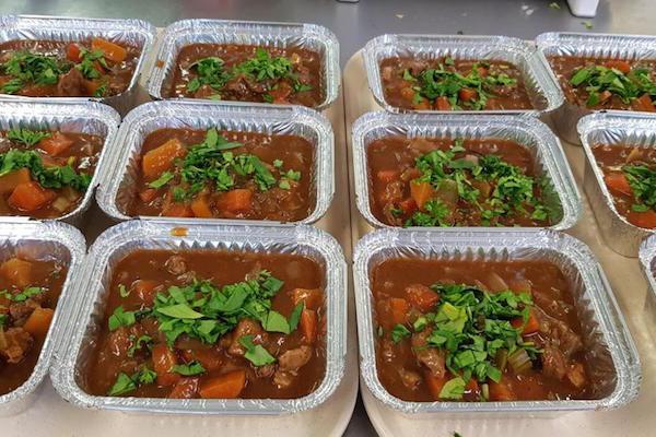 Nourish meals are prepared at Oakhaven and funded by Forca Strength Against Cancer