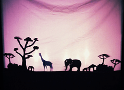 Shadow Puppetry at Forest Forge Theatre