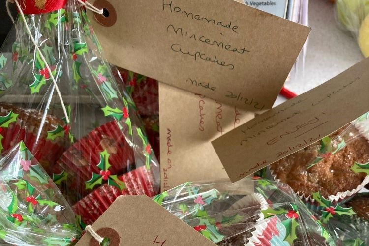Mincemeat cupcakes for New Forest Christmas