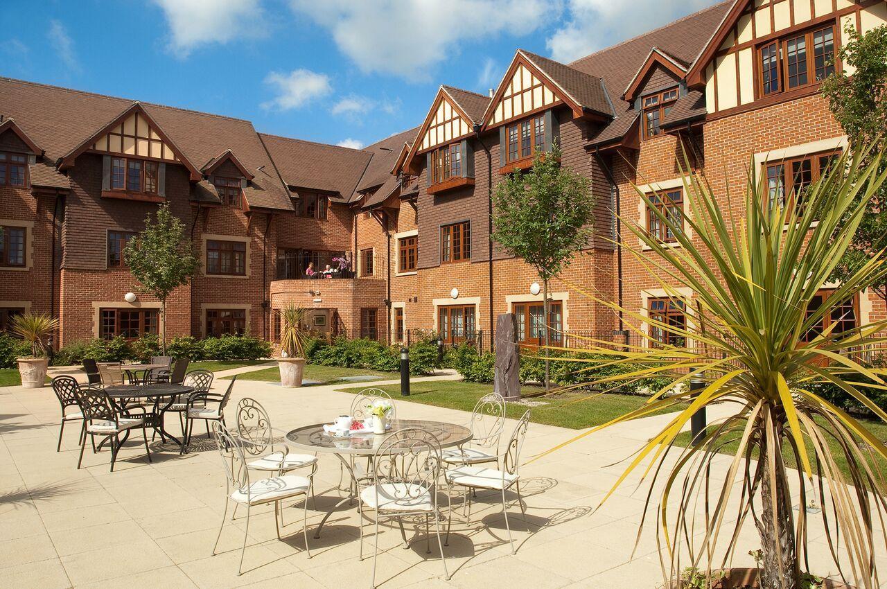 Gracewell of Sway courtyard