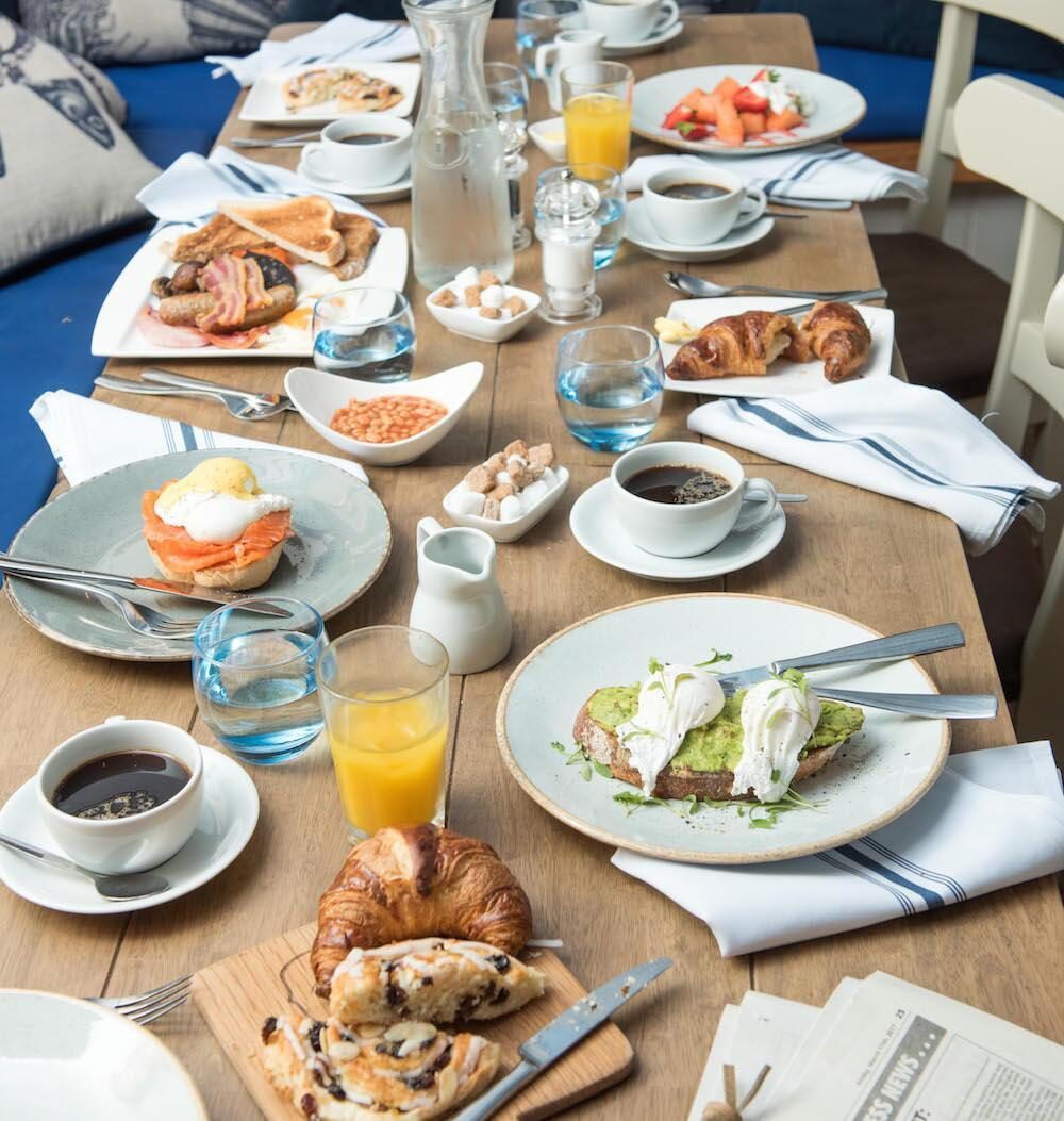 Breakfast at The Haven Bar & Restaurant