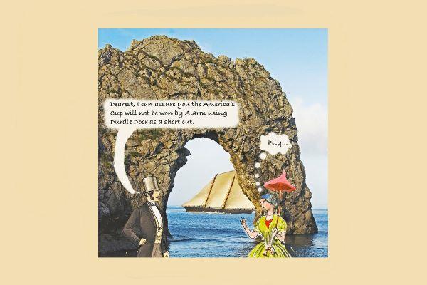 Durdle Door cartoon