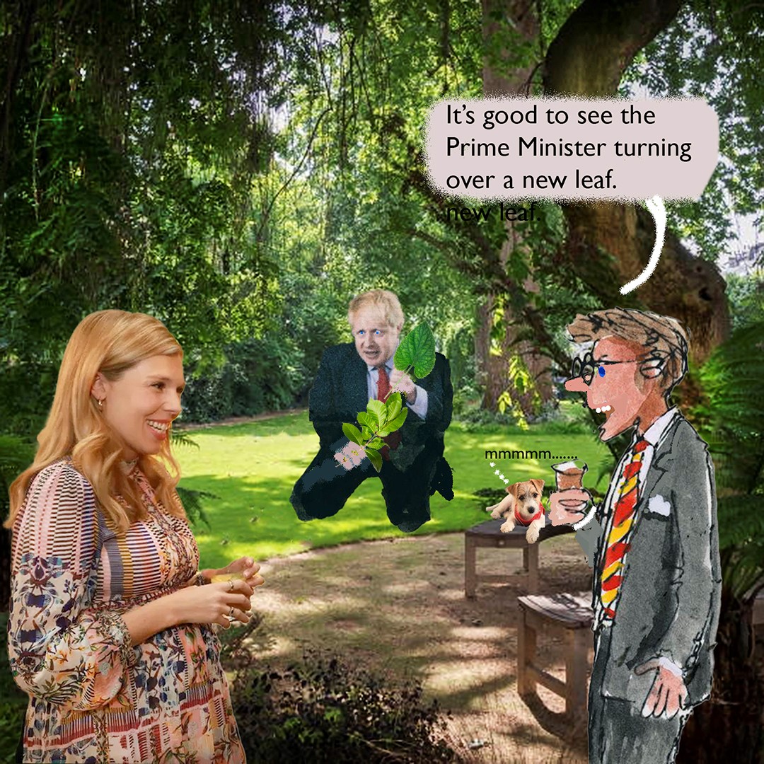 carrie boris and well wisher