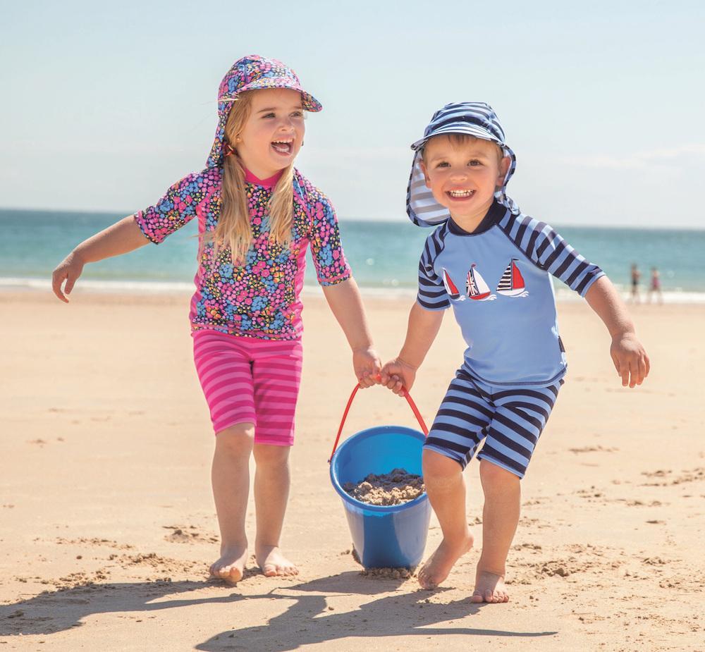 Sun safe clothing at JoJo Maman Bebe Lymington