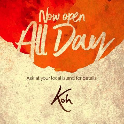 Koh Thai open all day