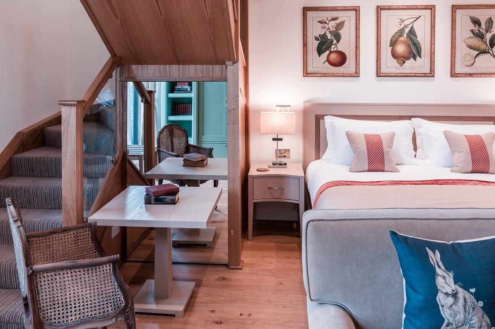 Hay Loft Suites at the Montagu Arms Hotel in Beaulieu New Forest