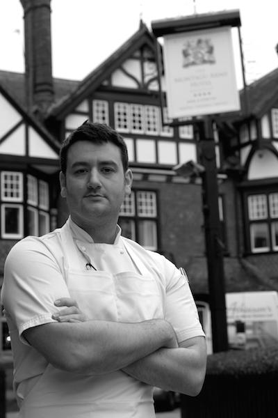 Montagu Arms head chef Matthew Whitfield