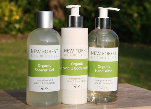 hand body set from New Forest Aromatics