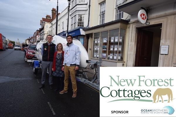New Forest Cottages sponsored Lymington's Ocean Brothers