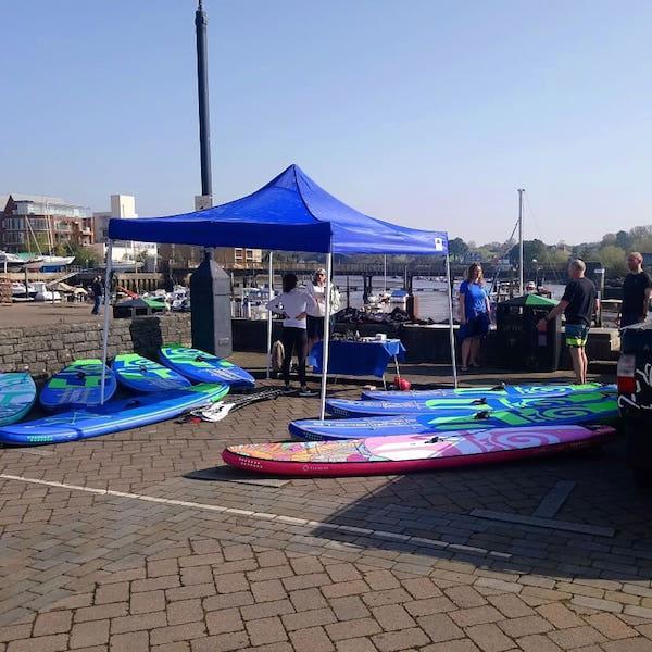 New Forest Paddle Sport Company SUP vs single use plastic April 2018