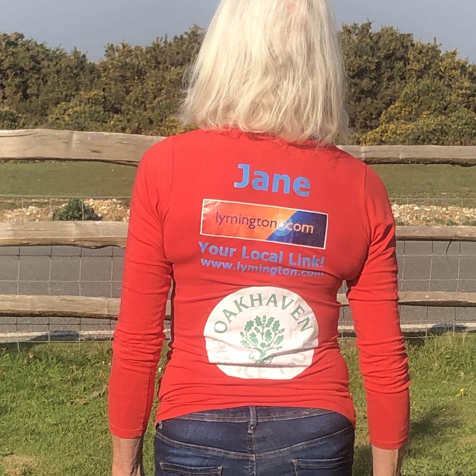 oakhaven stars - Jane about to jump