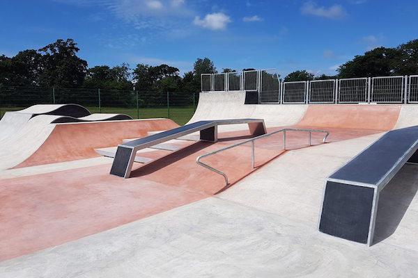new skate park Lymington