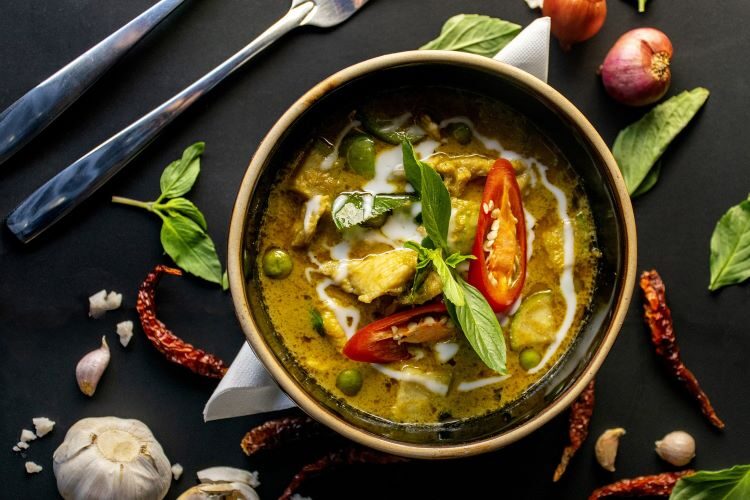 February recipe from Real Food: Thai Green Curry