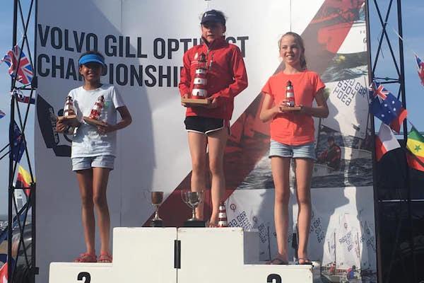 Emma Breese from Lymington, 2019 Junior Optimist National Champion