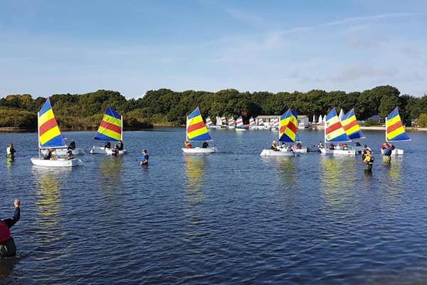 Moppy Camp at Salterns Sailing Club
