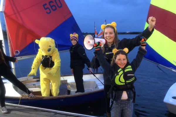 Salterns children’s 24 hour sail raised over £8,250 for Children in Need!