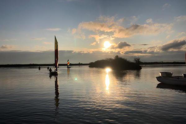 TBaddeley2 sunrise at SSC CiN sailathon 2019 