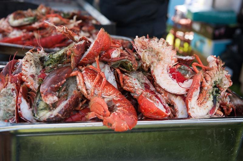 Lobster at Lymington Seafood Festival 2017
