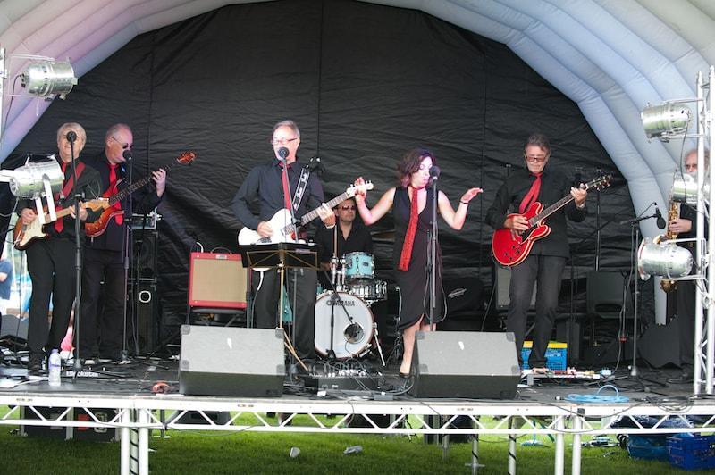 Live music at the Lymington Seafood Festival 2017