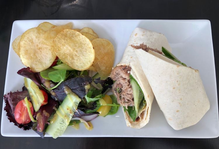 silver hind hoisin duck wrap 