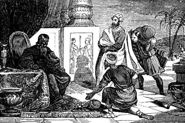Old illustration of parable