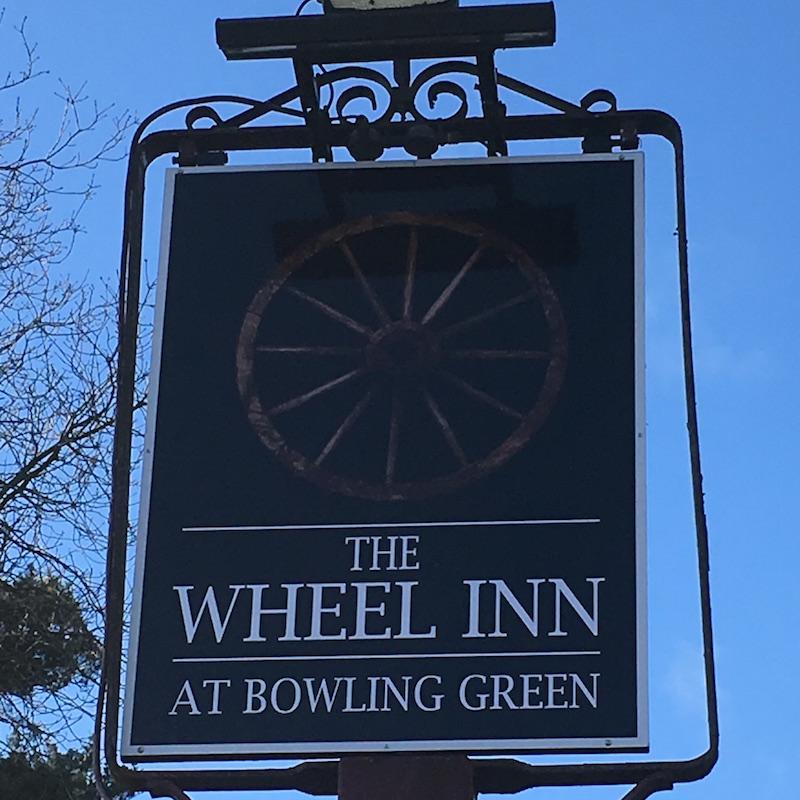 Wheel Inn Sign Lymington