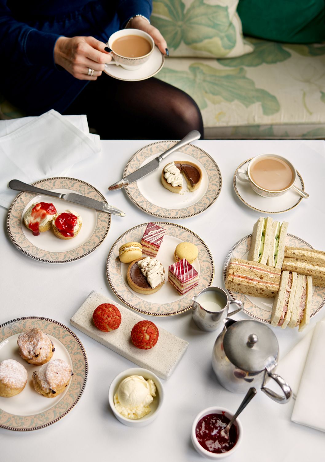 Montagu Arms Hotel tea menu