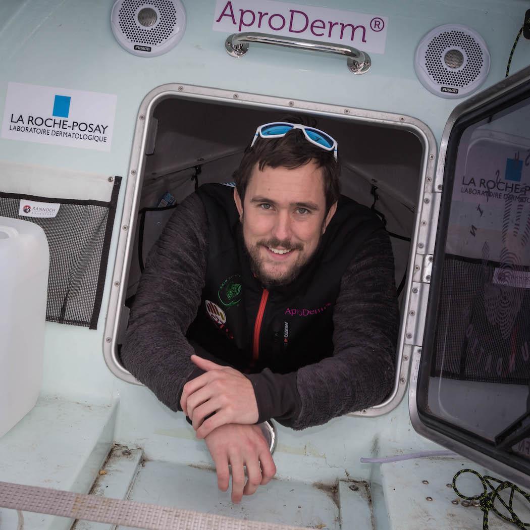 Greg Bailey Ocean Brother in cabin