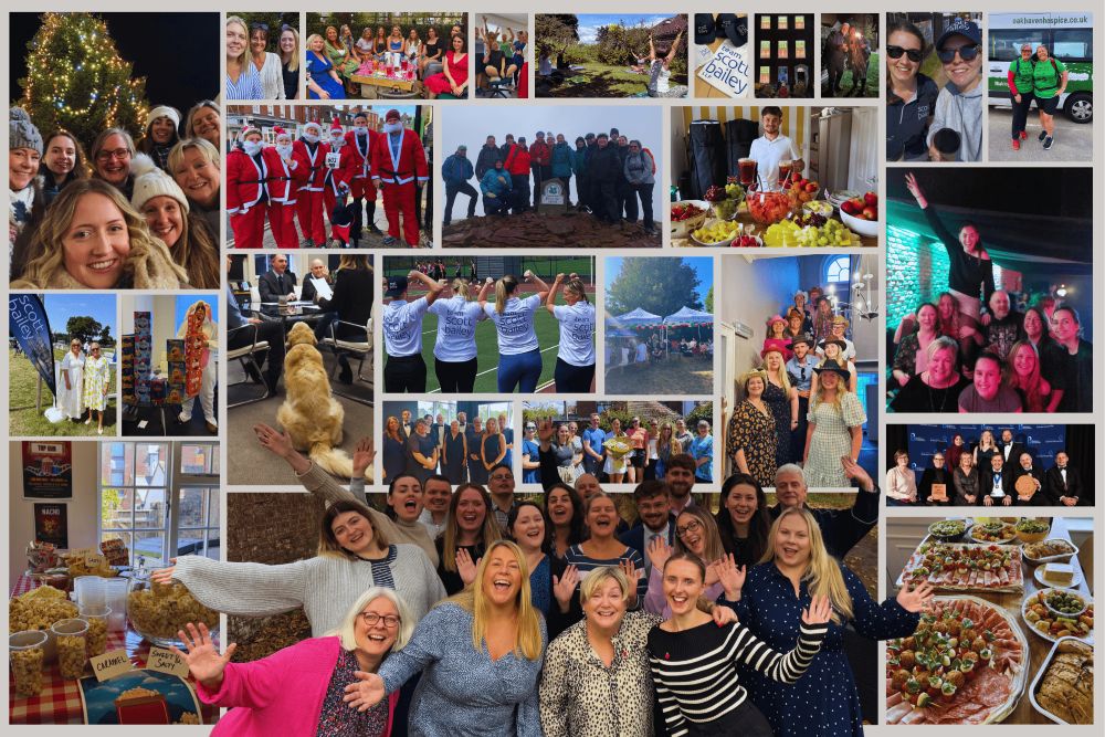 Scott Bailey team - montage of the team at work in various places
