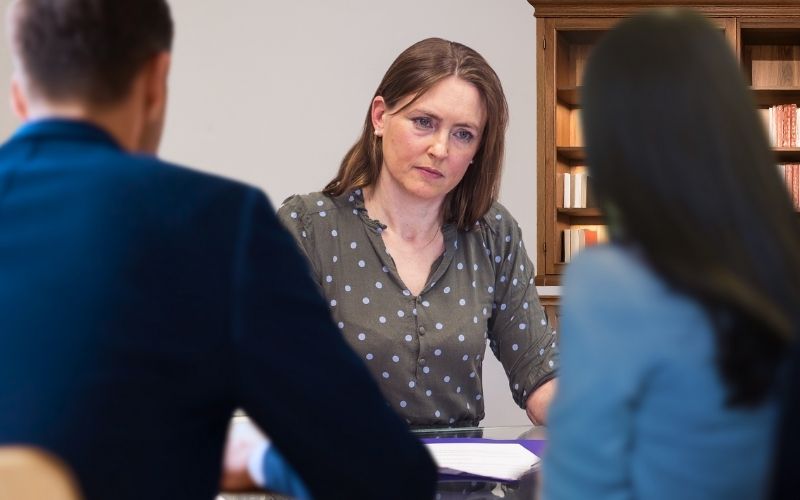 People involved in mediation