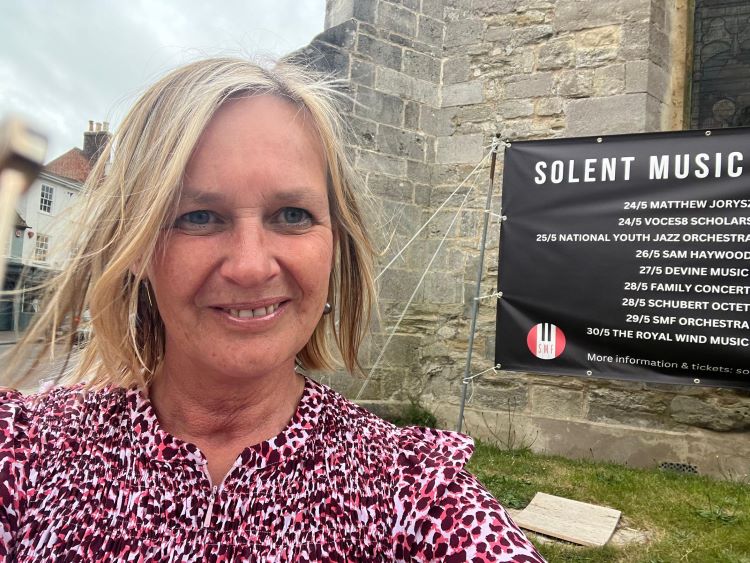 solent music sarah outside