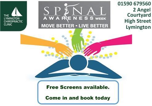 Be kind to your spine on Spinal Awareness Week