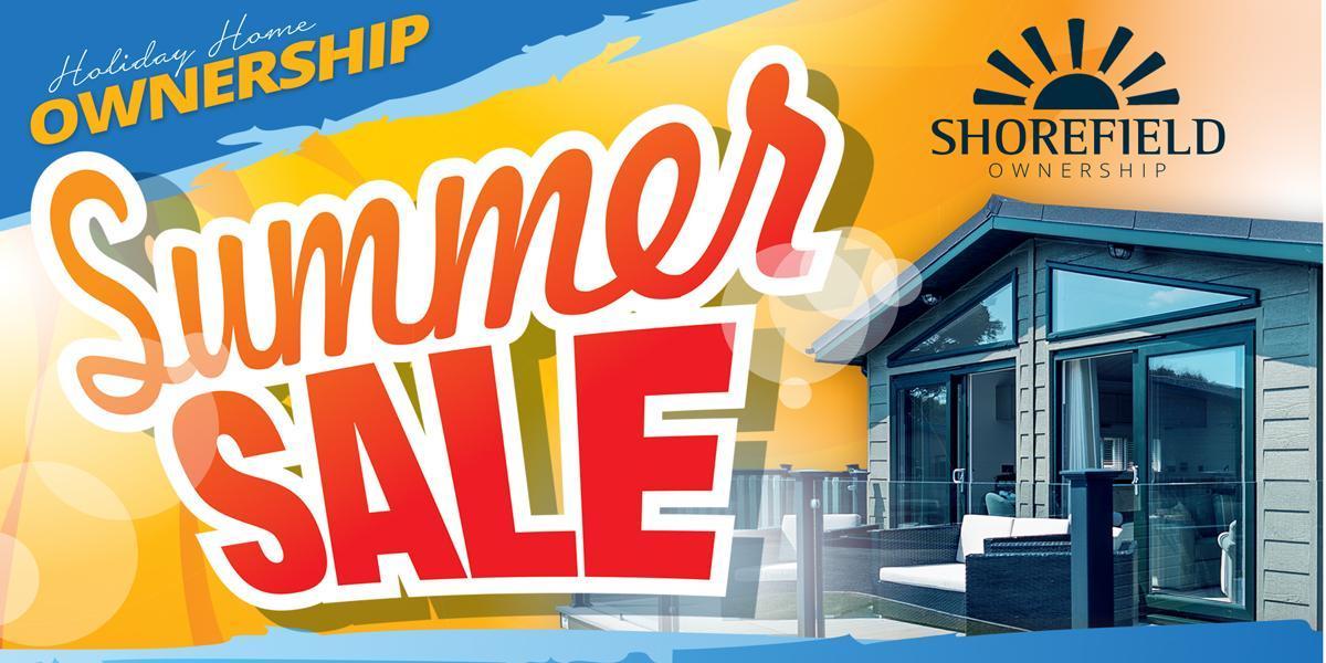 shorefield holidays summer sale 2019