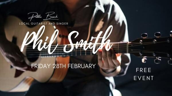 Local guitarist and singer -Phil Smith