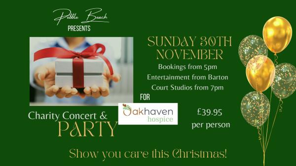 Charity Concert and Party with Oakhaven Hospice