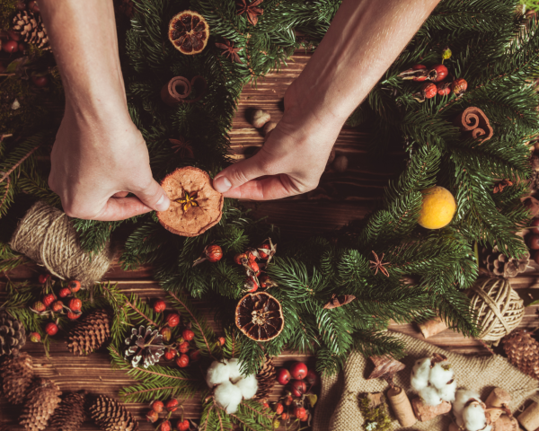 Christmas Wreath Making Workshop Christmas Wreath Making Workshop