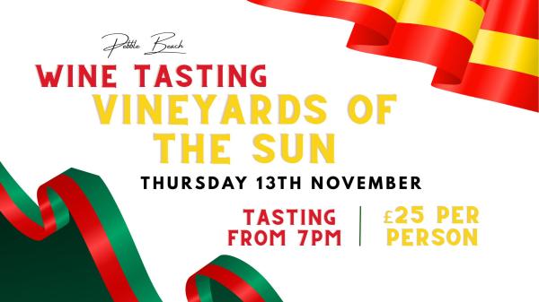 Wine Tasting 'Vineyards of the Sun'