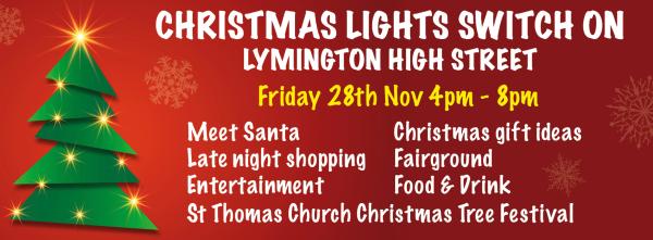 Lymington Christmas Lights Switch On 2025