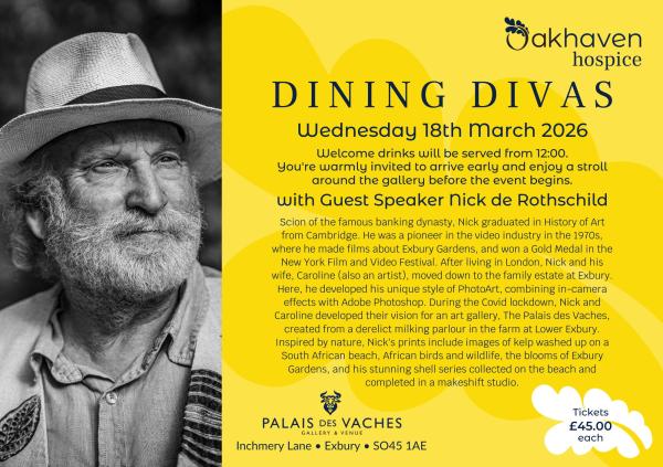 Dining Divas in aid of Oakhaven Hospice